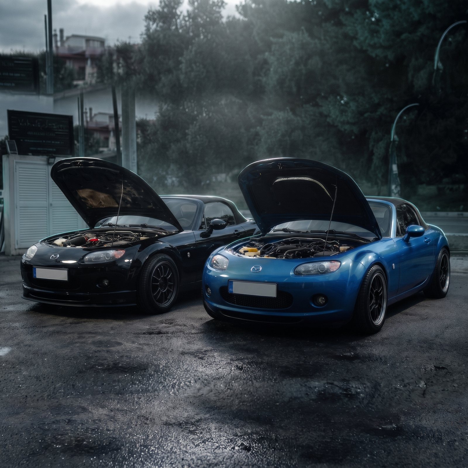 Two NCs: Side by side